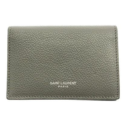 Saint Laurent Saint Laurent Card Case Business Holder Pass 468994 Gray Mikunigaoka Store