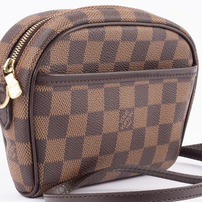 Louis Vuitton Pochette Ipanema Shoulder Bag N51296 Damier Ebene Canvas