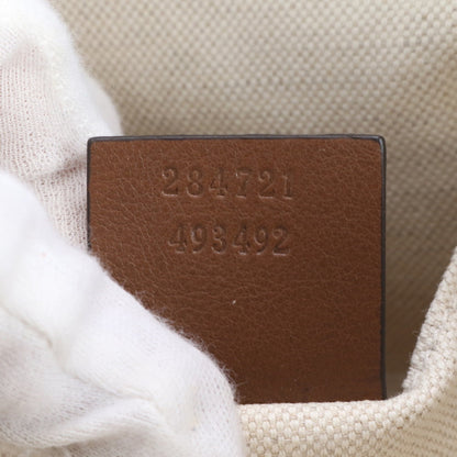 Canvas - Gucci Handbag - Tote Bag Leather