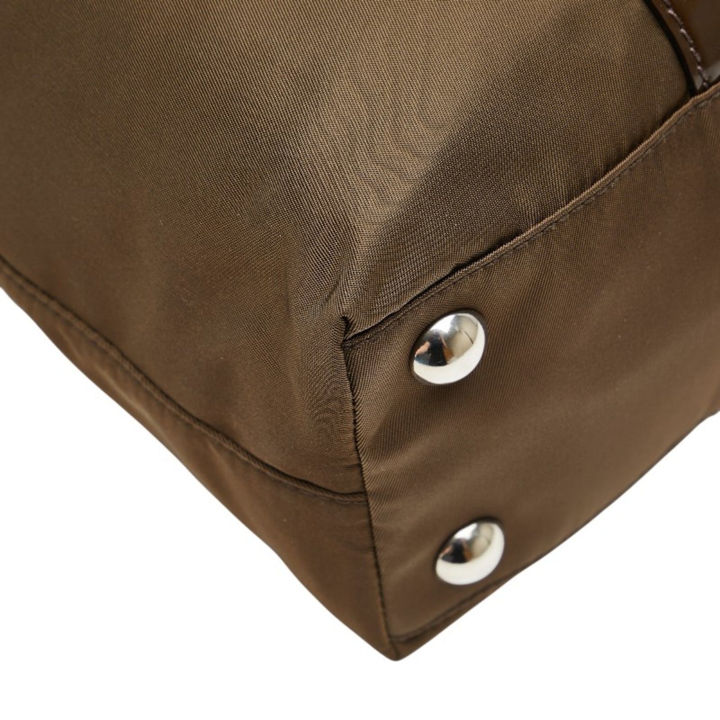 Prada Triangle Logo Plate Handbag/Shoulder Bag