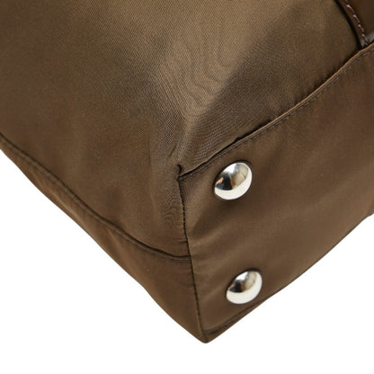 Prada Triangle Logo Plate Handbag/Shoulder Bag