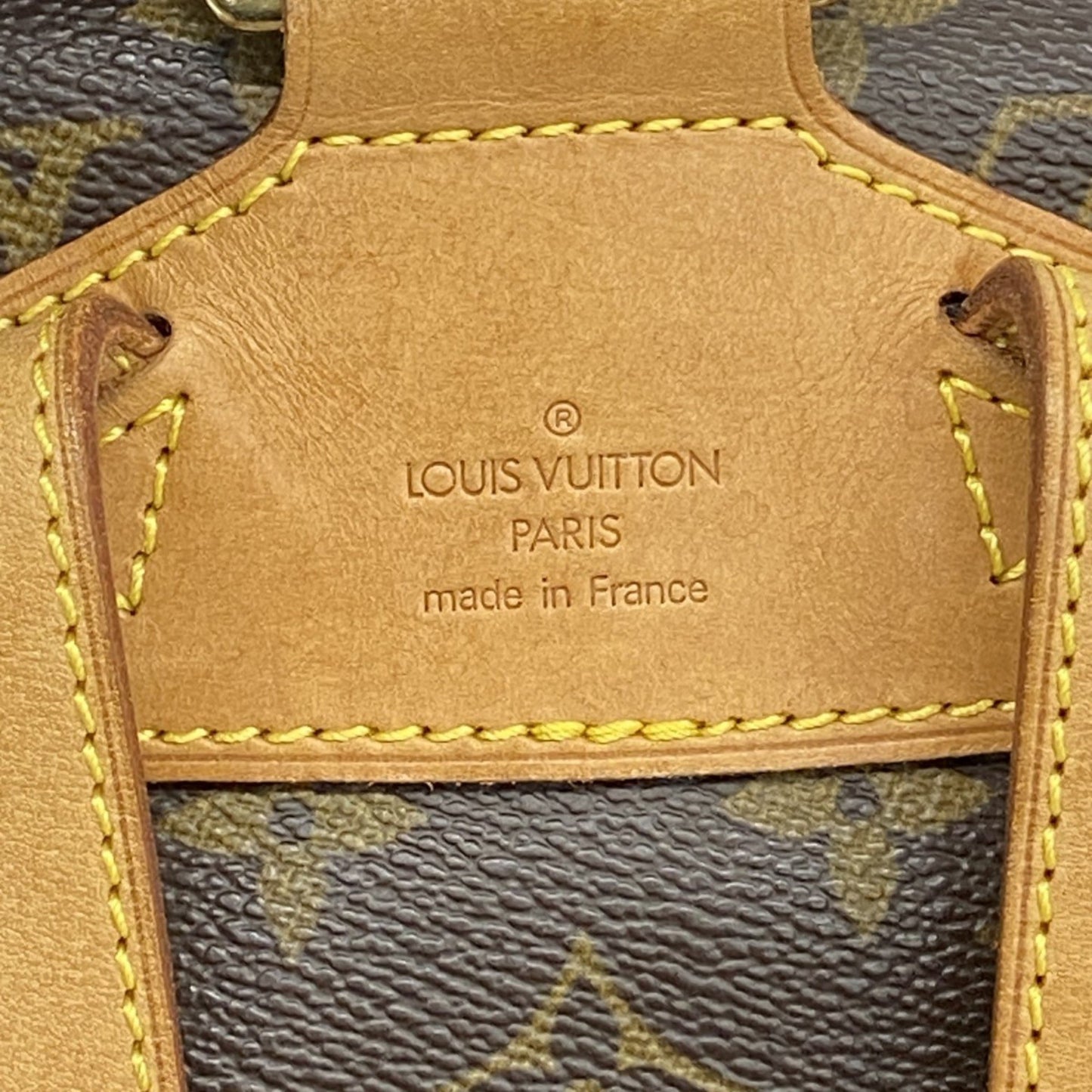 Louis Vuitton Monogram Montsouris Mm Backpack M51136 Brown