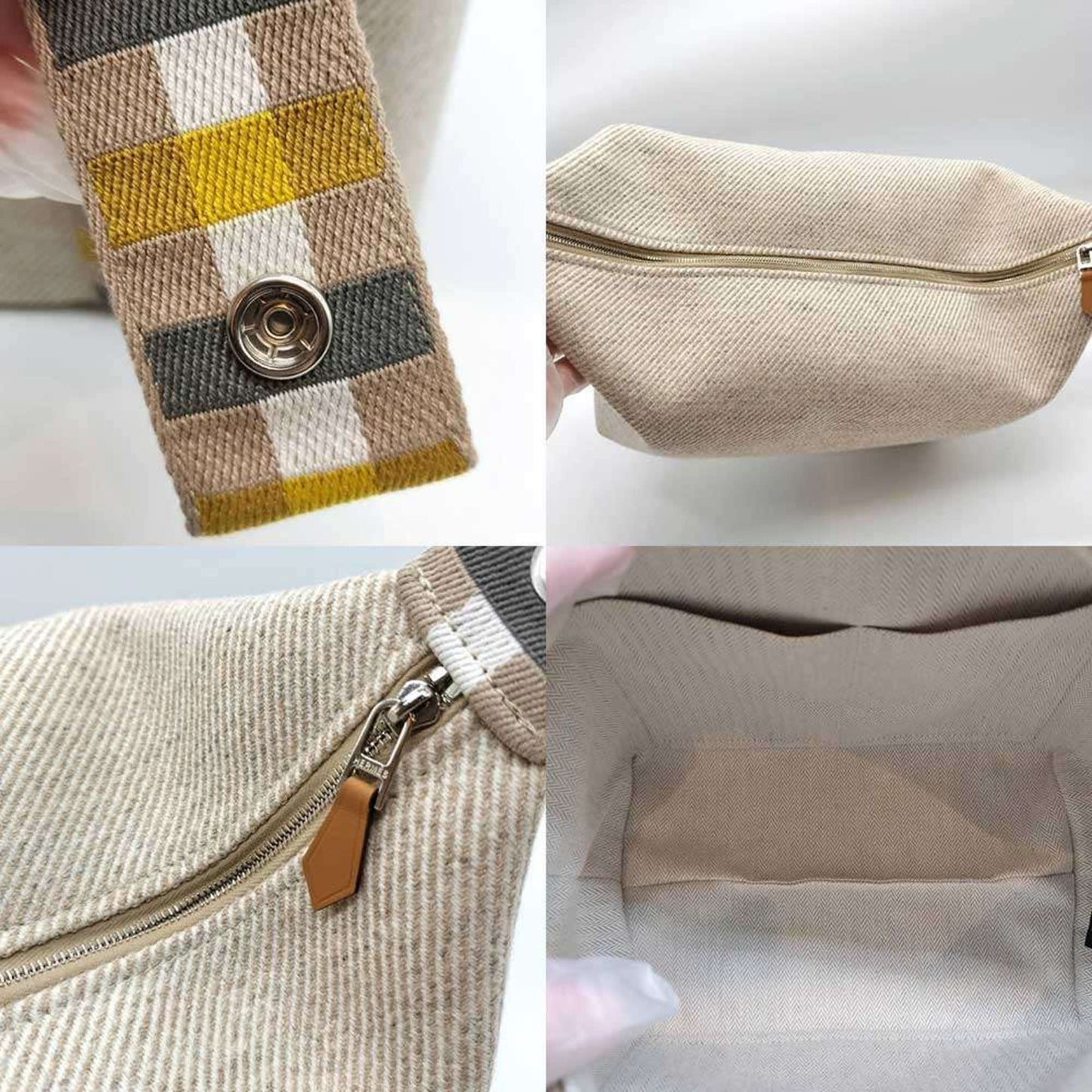 Pouch Canvas - Hermes Handbag