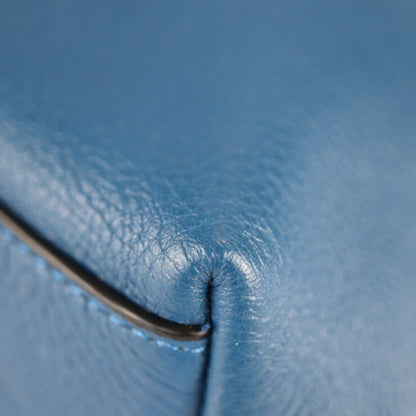 Coach Chicago Ellis Tote Bag 33961 Leather Blue Shoulder