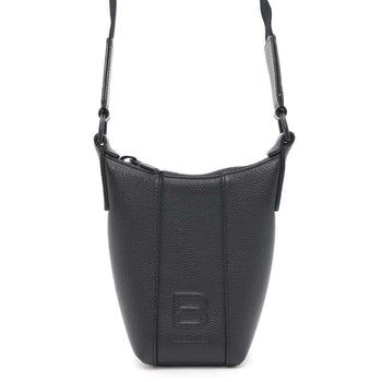 Balenciaga Shoulder Bag Hourglass Leather 644722 Balenciaga Black