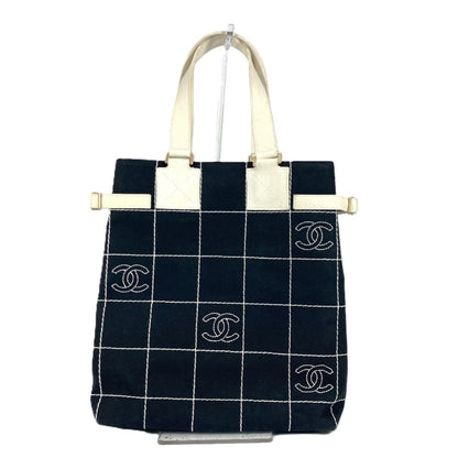 Chanel Cc Coco Mark Bicolor Tote Bag
