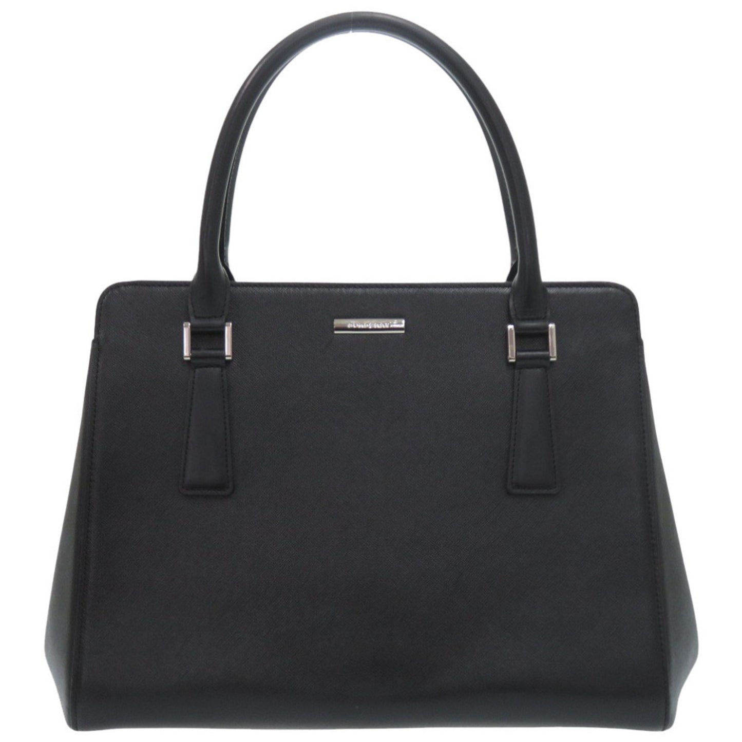 Burberry Nova Check Leather Black Handbag 0667 Burberry