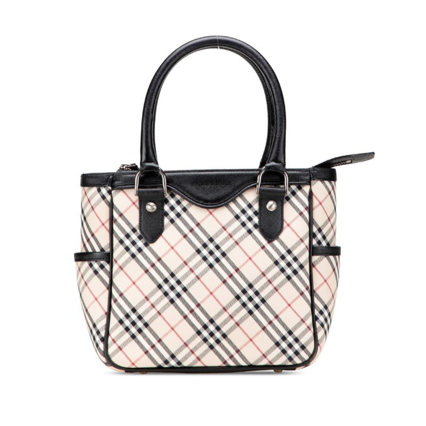 Burberry Nova Check Handbag In Beige
