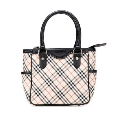 Burberry Nova Check Handbag In Beige