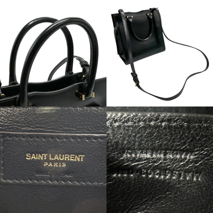 Saint Laurent Saint Laurent Handbag Shoulder Bag Uptown Small Leather Black Gold