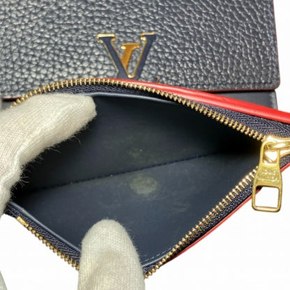 Louis Vuitton Portefeuille Capucines Compact M63741 Tri-Fold Wallet