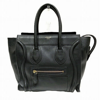 Celine Nano Shopper Black Bag Handbag