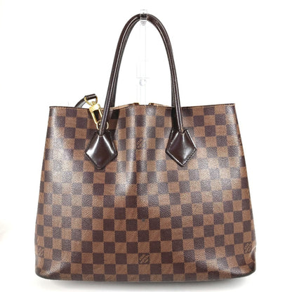Louis Vuitton N41435 Damier Kensington Handbag/Tote/Shoulder Bag In Canvas