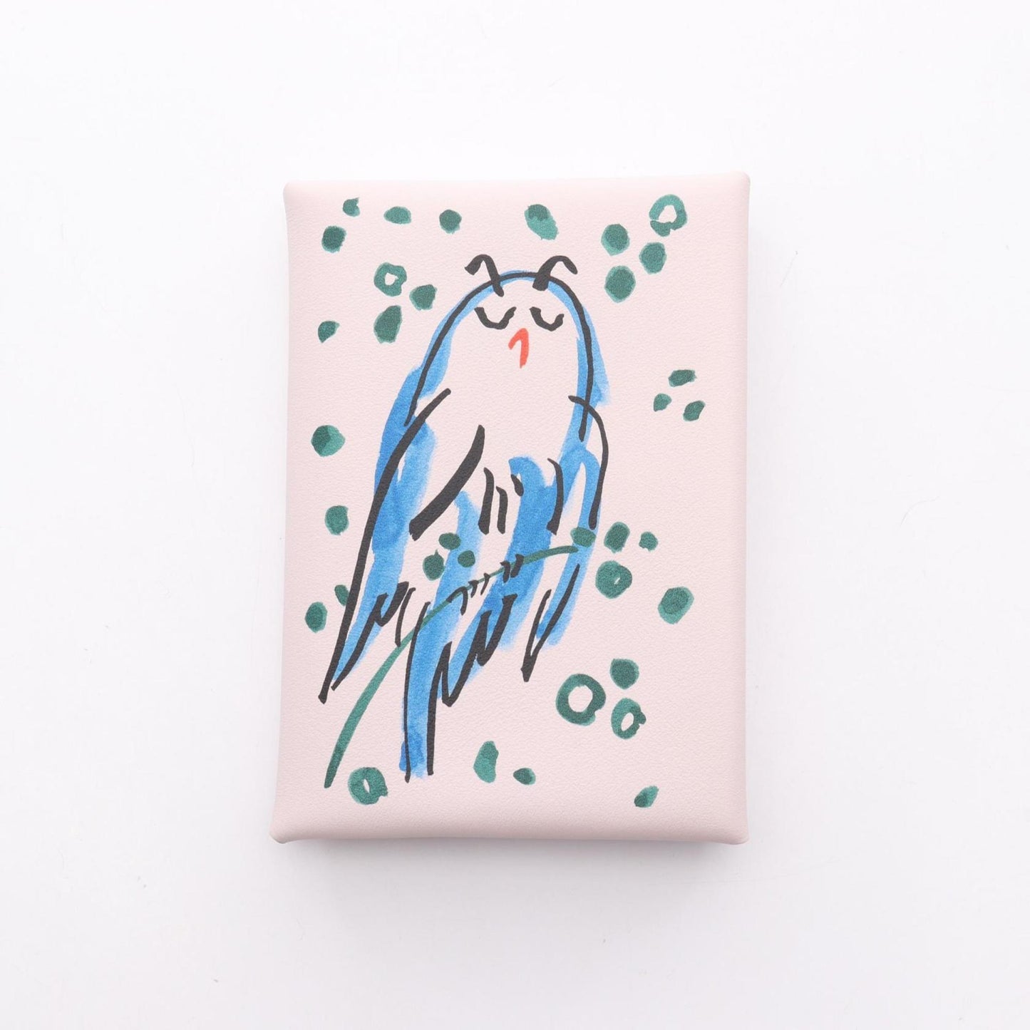 Hermes Herms Calvi Duo Compact Spring Owl Wallet/Coin Case Leather Wallet In Swift Leather