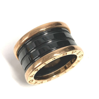 Bvlgari B-Zero1 3-Band Gold Ring In Au750 Ceramic