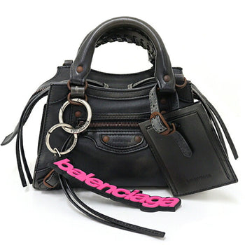 Balenciaga Neo Classic City Mini 2Way Handbag Neo Classic 638524 Black