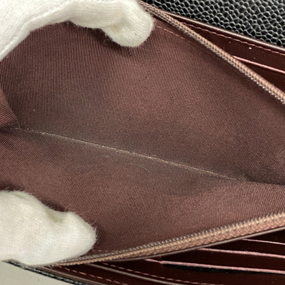 Chanel Matelasse Caviar Leather Long Wallet
