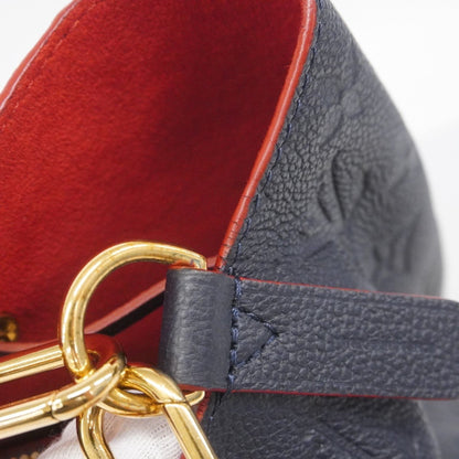 Louis Vuitton Monogram Empreinte Neonoe Handbag M45306 Marine Rouge 2-Way Bag