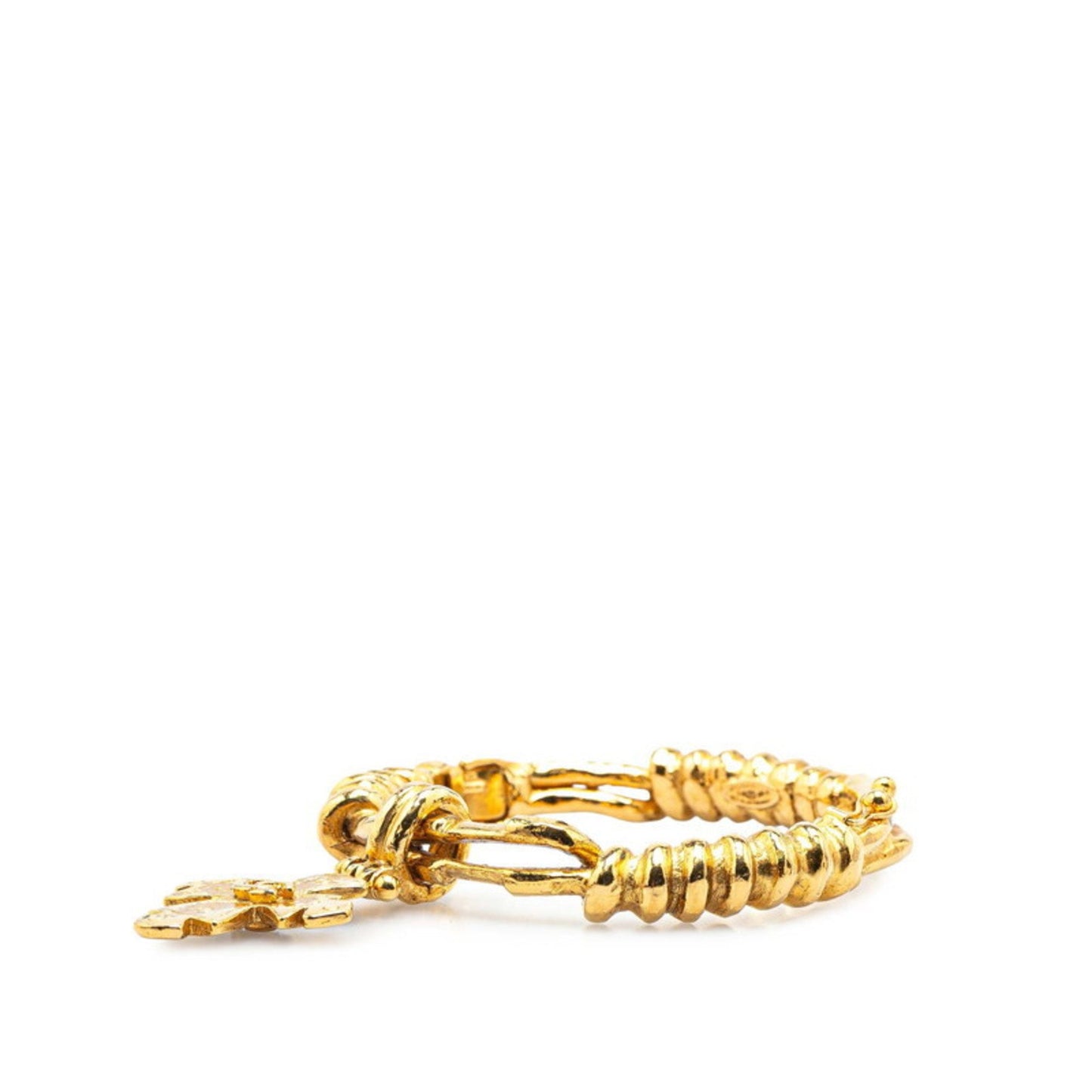 Vintage Chanel Coco Mark Cross Motif Bracelet