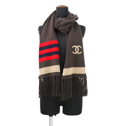 Chanel Coco Mark Cashmere Scarf P36264