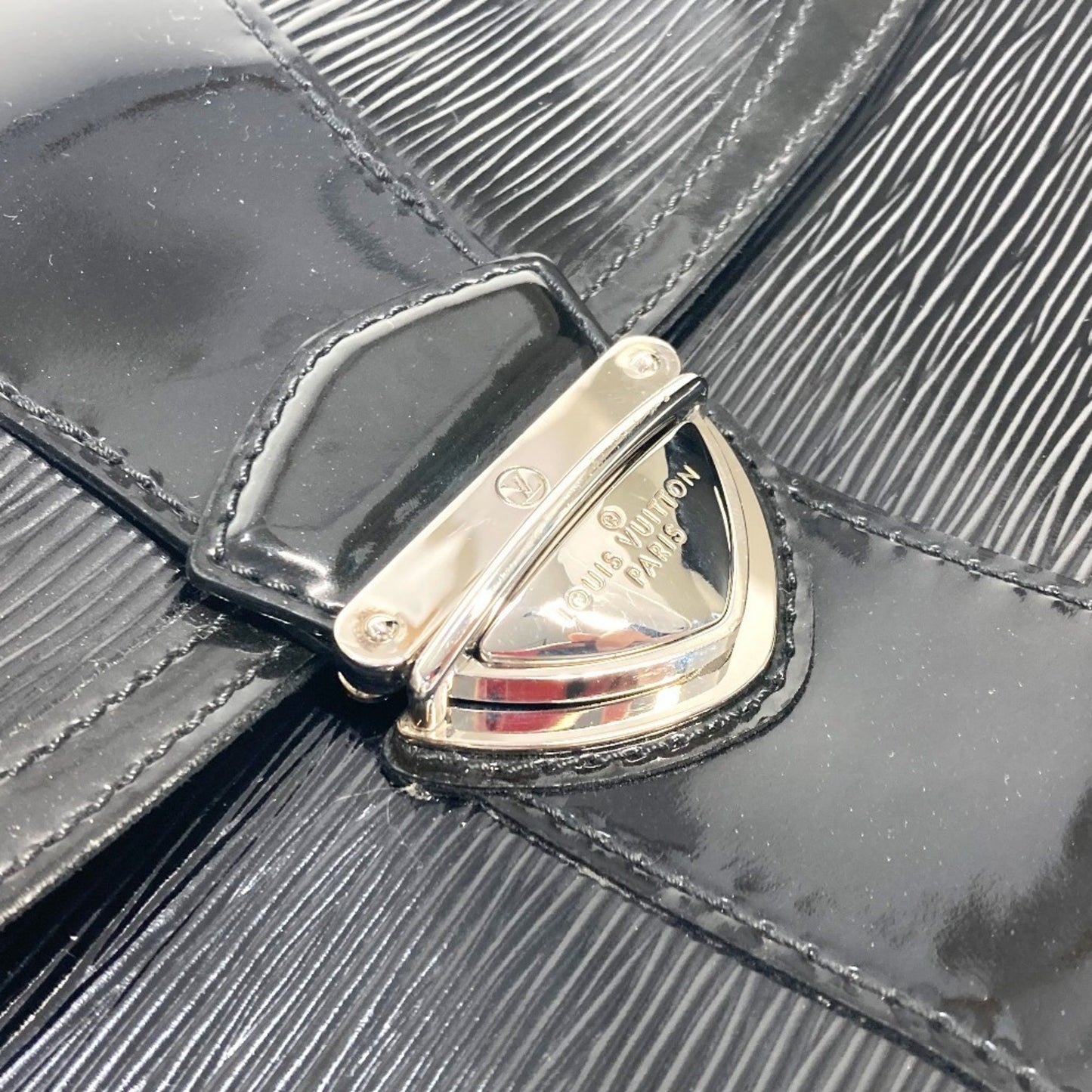 Louis Vuitton M4027N Epi Electric Pochette Iena Flap Handbag Shoulder Bag 2Way Clutch Leather