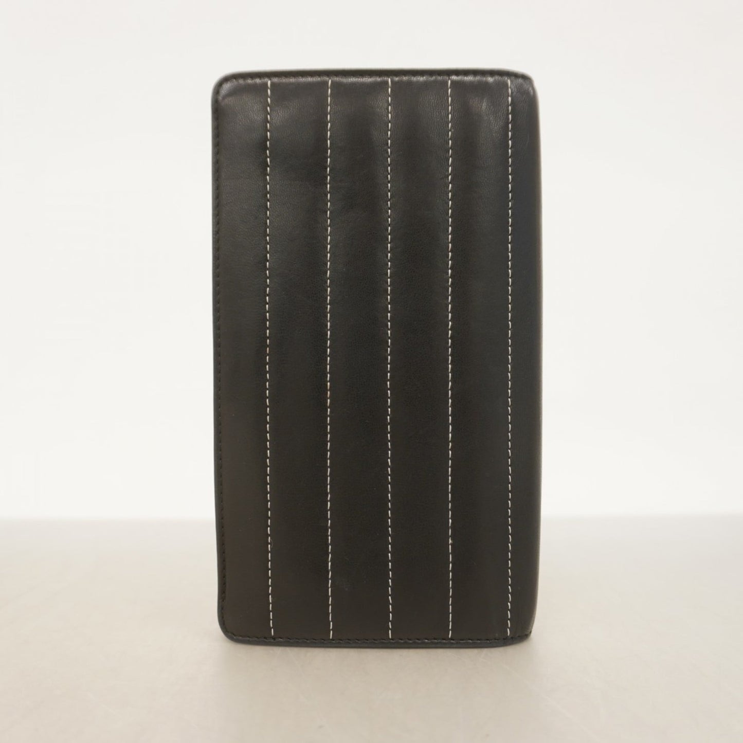 Leather Chanel Long Wallet (Bi-Fold)