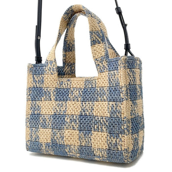 Loewe Font Tote Small Raffia Handbag Alf1B59X16 Loewe 2-Way Shoulder Bag