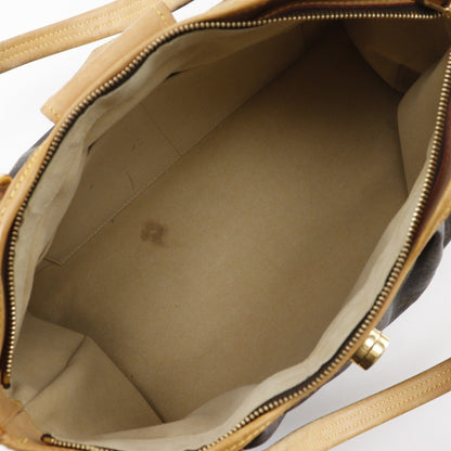 Louis Vuitton Louis Vuitton Boesi Mm Tote Bag M45714 Monogram Canvas 2009 Brown Mi0099 Turnlock