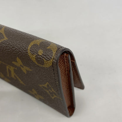 Louis Vuitton Monogram Envelope Carte De Visite Business Card Case M63801 Brown