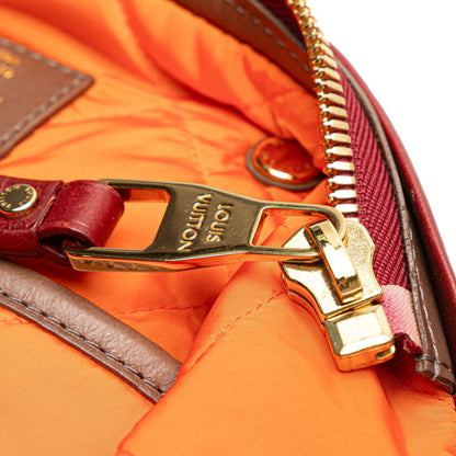 Louis Vuitton Pre-Fall Collection Aviator Handbag/Shoulder Bag 2-Way M40384 Bordeaux Leather Nylon