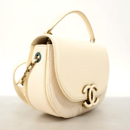 Chanel Matelasse Chain Leather Handbag