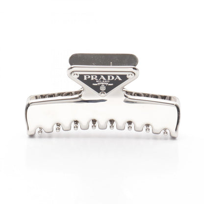 Prada Triangle Hair Clip Clothing Stainless Steel