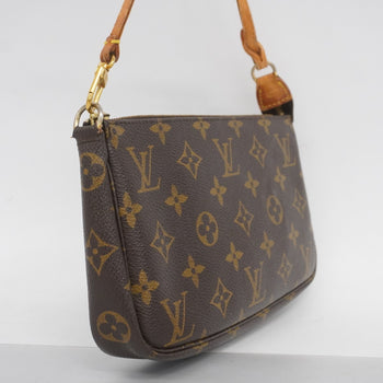 Louis Vuitton Monogram Pochette Accessoires M51980 Brown