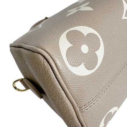 Louis Vuitton Monogram Empreinte Speedy Bandouliere 20 Shoulder Bag M46575 Tourterelle Crme