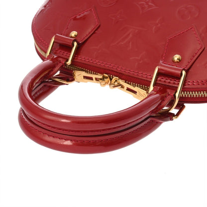 Louis Vuitton Monogram Vernis Alma Bb Pomme D'Amour M91606 Women'S Handbag
