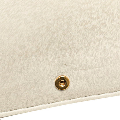 Bottega Veneta Maxi Intrecciato Cassette Crossbody Shoulder Bag 574051 Off-White Leather