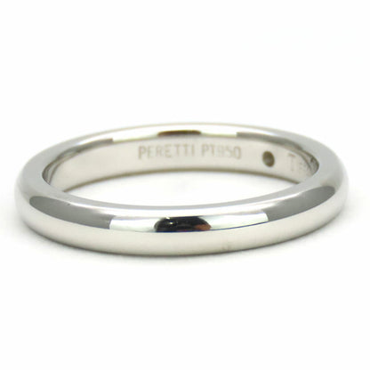 Tiffany Ring Stacking Band 1Pd Pt950 Diamond Approx. 5.3G Platinum #10 Elsa Peretti