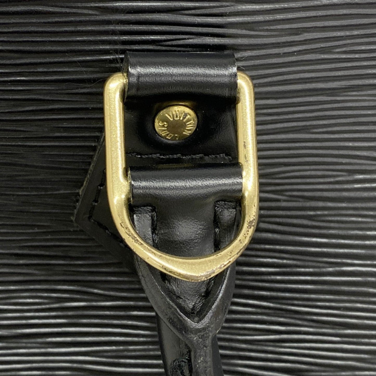 Louis Vuitton Epi Alma Handbag M52142 Noir