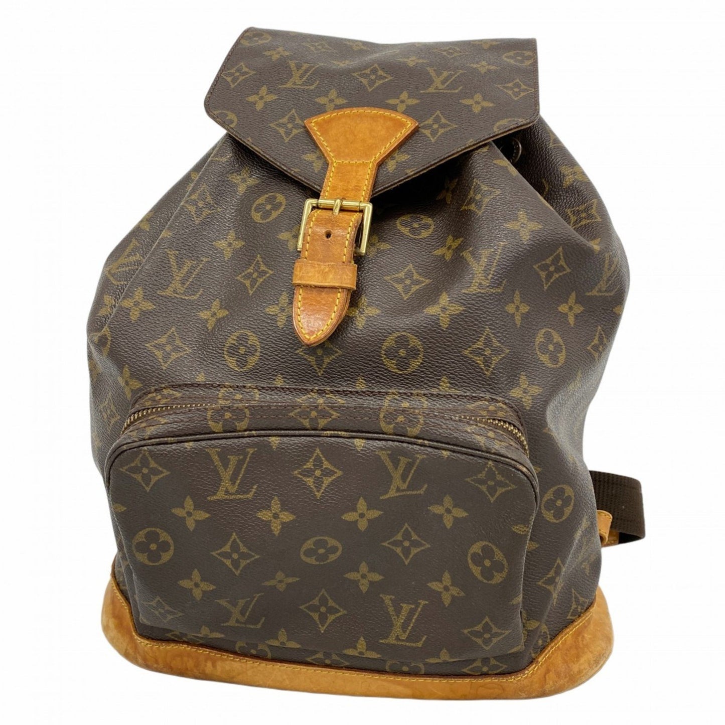 Louis Vuitton Monogram Montsouris Gm Backpack M51135 Brown