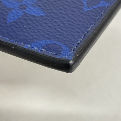 Louis Vuitton Taigarama Coin Card Holder M30270 Cobalt