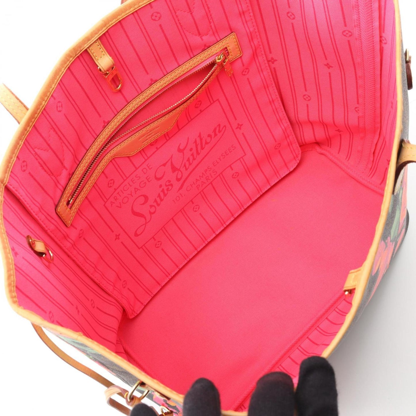 Louis Vuitton Neverfull Mm Tote Bag In Coated Canvas And Leather