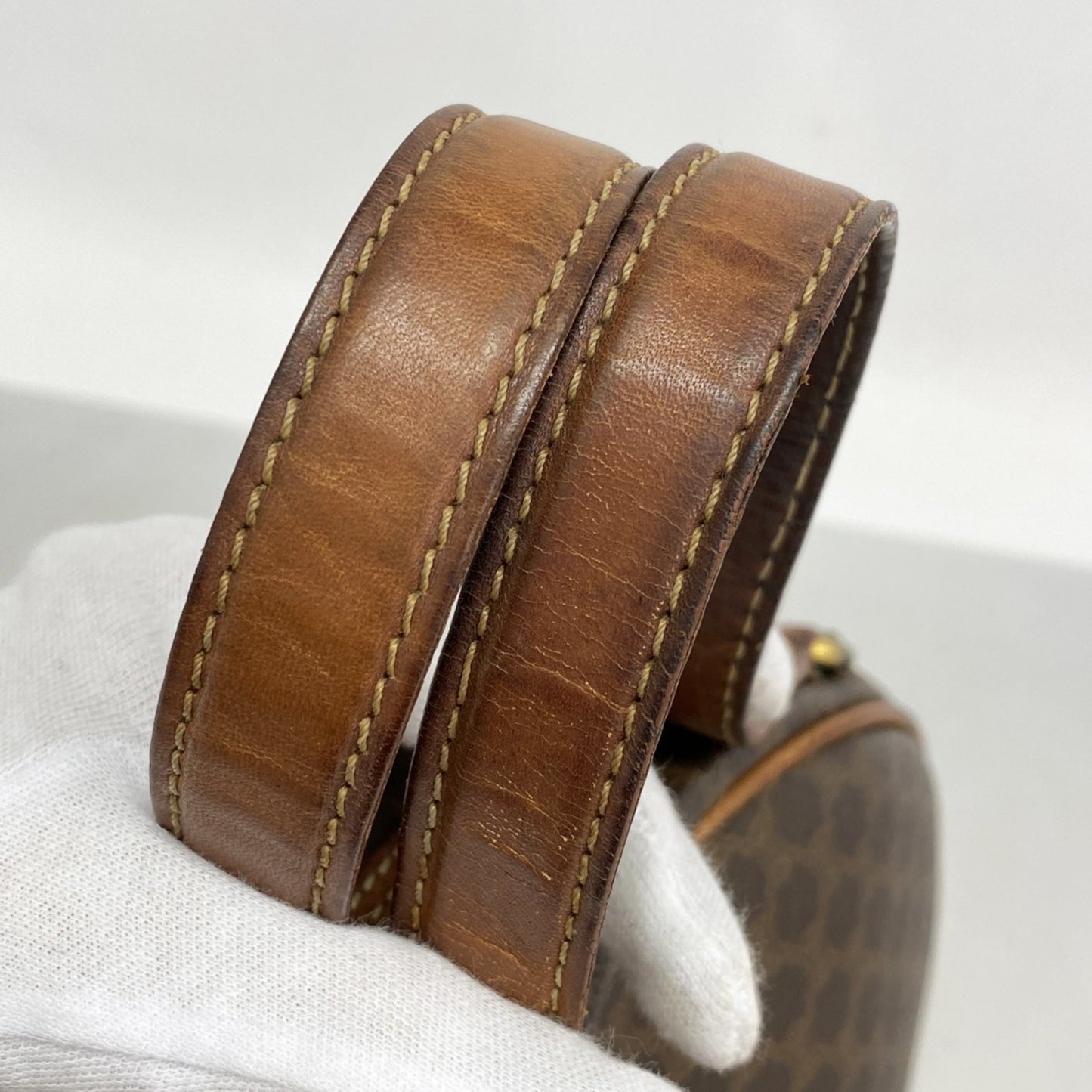 Celine Handbag Macadam Brown