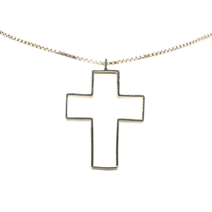 Gucci Cross Necklace Sv925 Silver