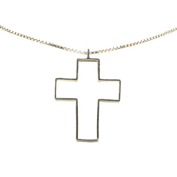 Gucci Cross Necklace Sv925 Silver