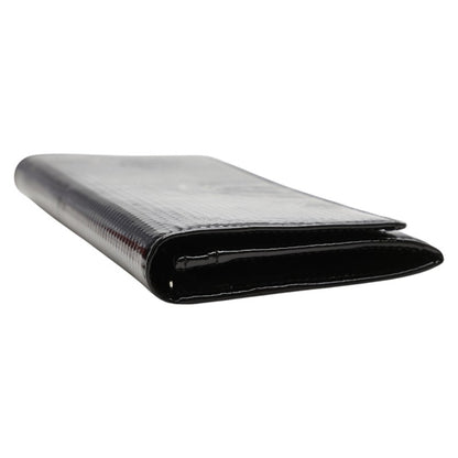 Cartier Happy Birthday Long Wallet Black Enamel