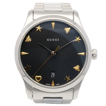 Gucci G Timeless Watch Stainless Steel 126.4 Quartz
