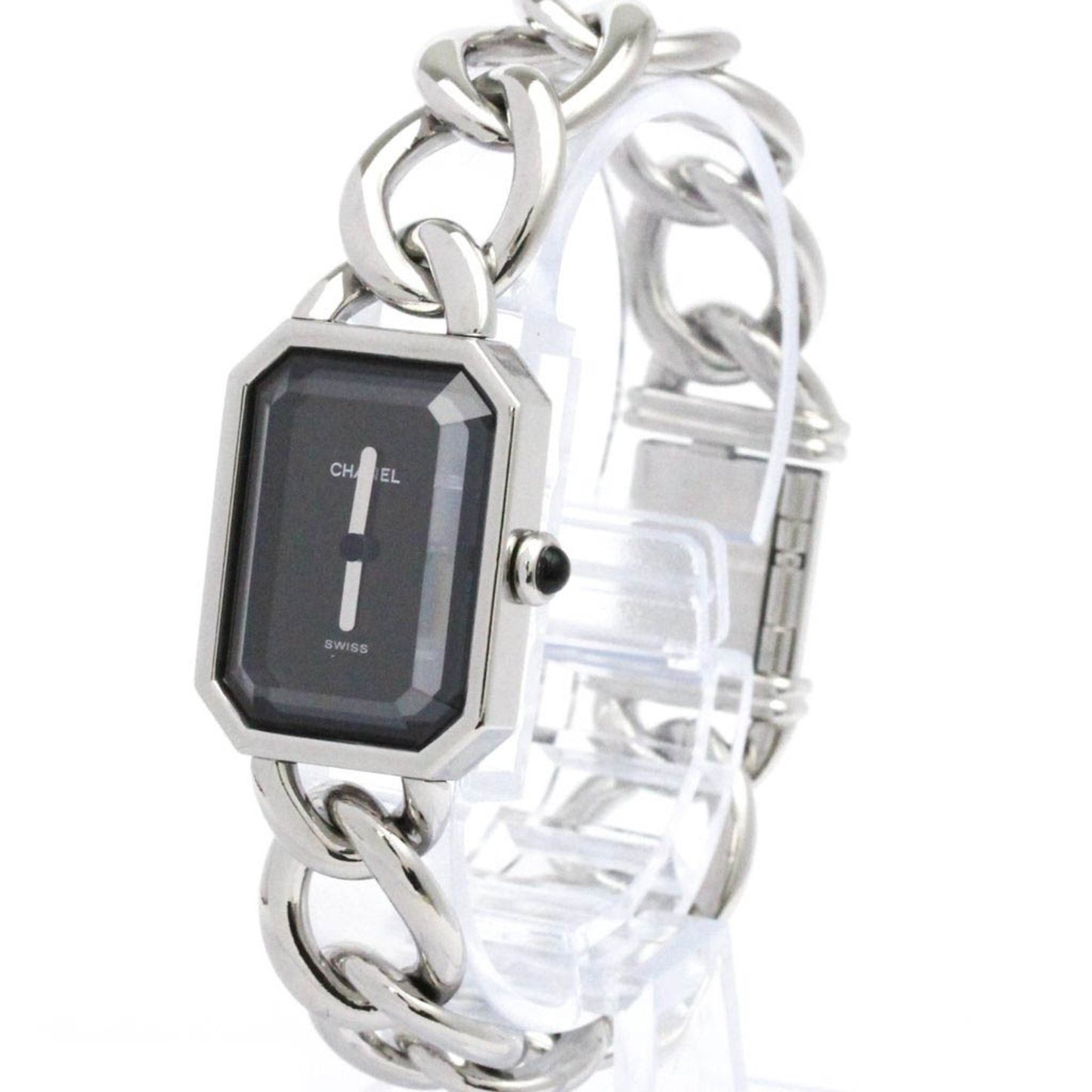 Chanel Premiere Size L Steel Quartz