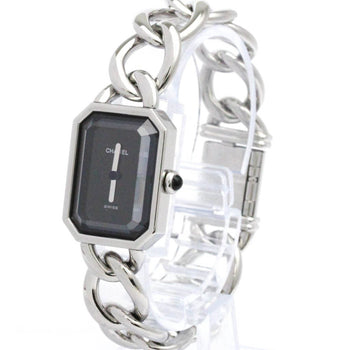 Chanel Premiere Size L Steel Quartz