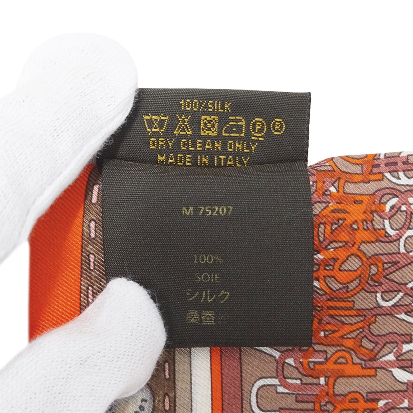 Louis Vuitton Women'S Monogram Map Silk Bandeau Scarf