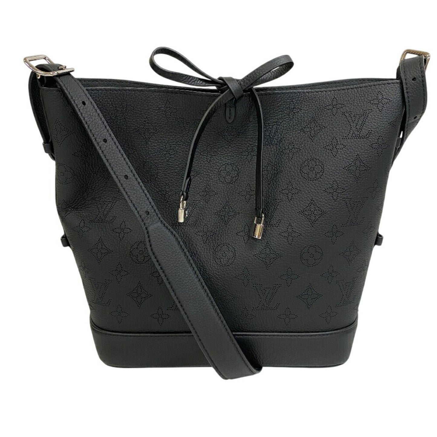 Louis Vuitton M12139 Flor Nm Mahina Shoulder Bag Black